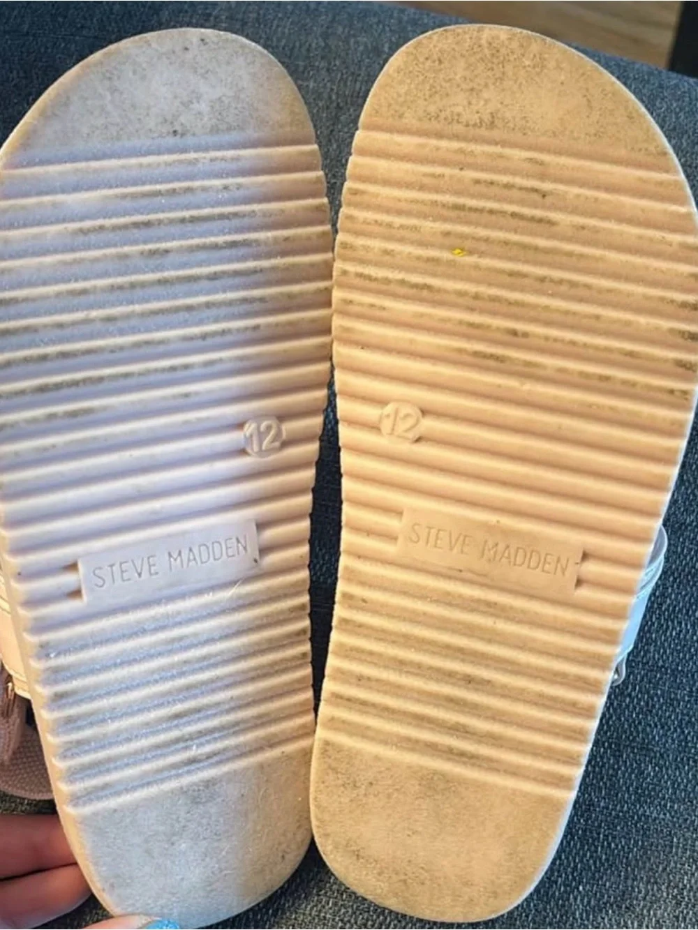 Steve Madden Kids Pink Casual Strap Sandals